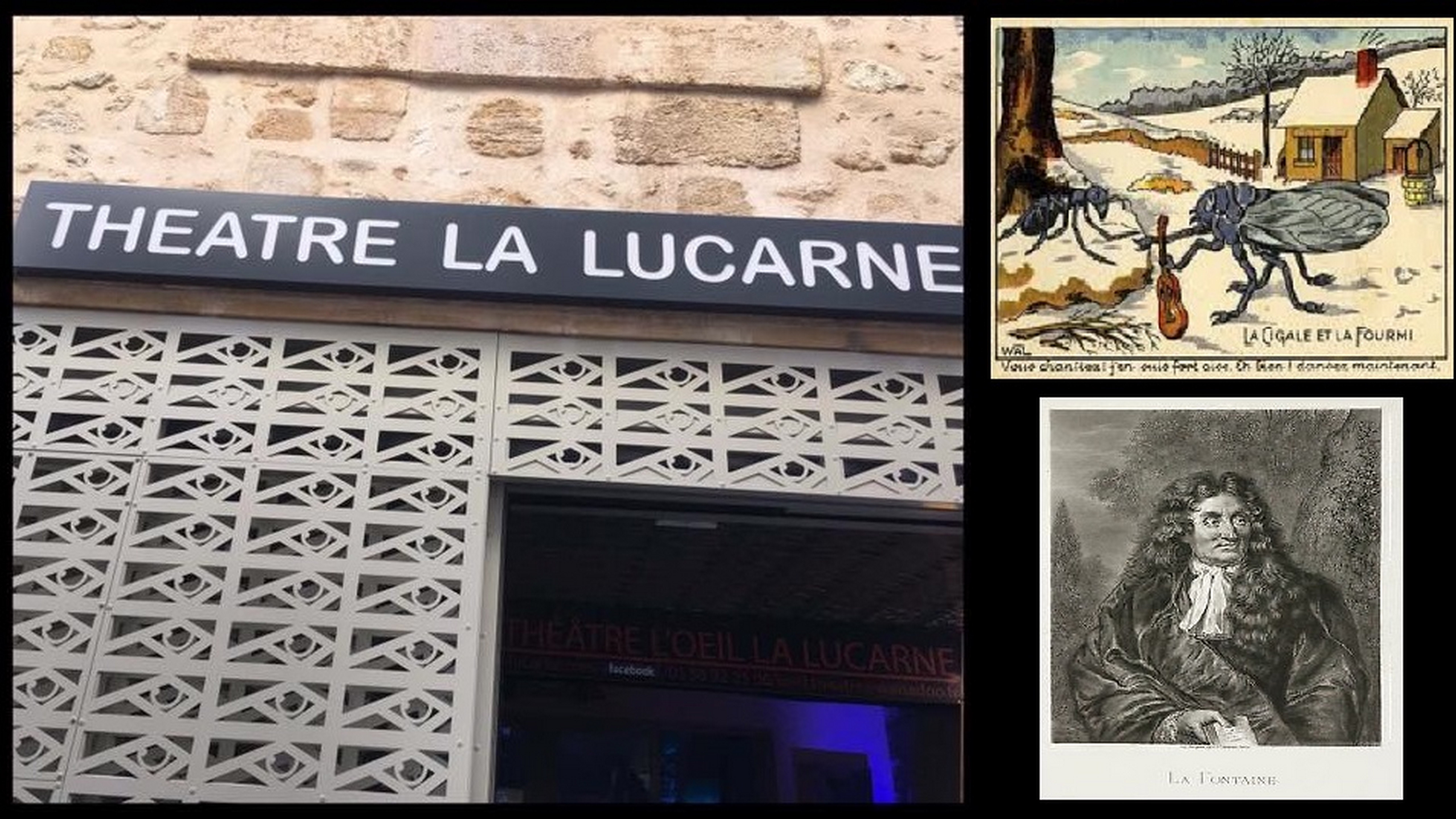 Bordeaux : "La Fontaine... de Jouvence" au Théâtre La Lucarne