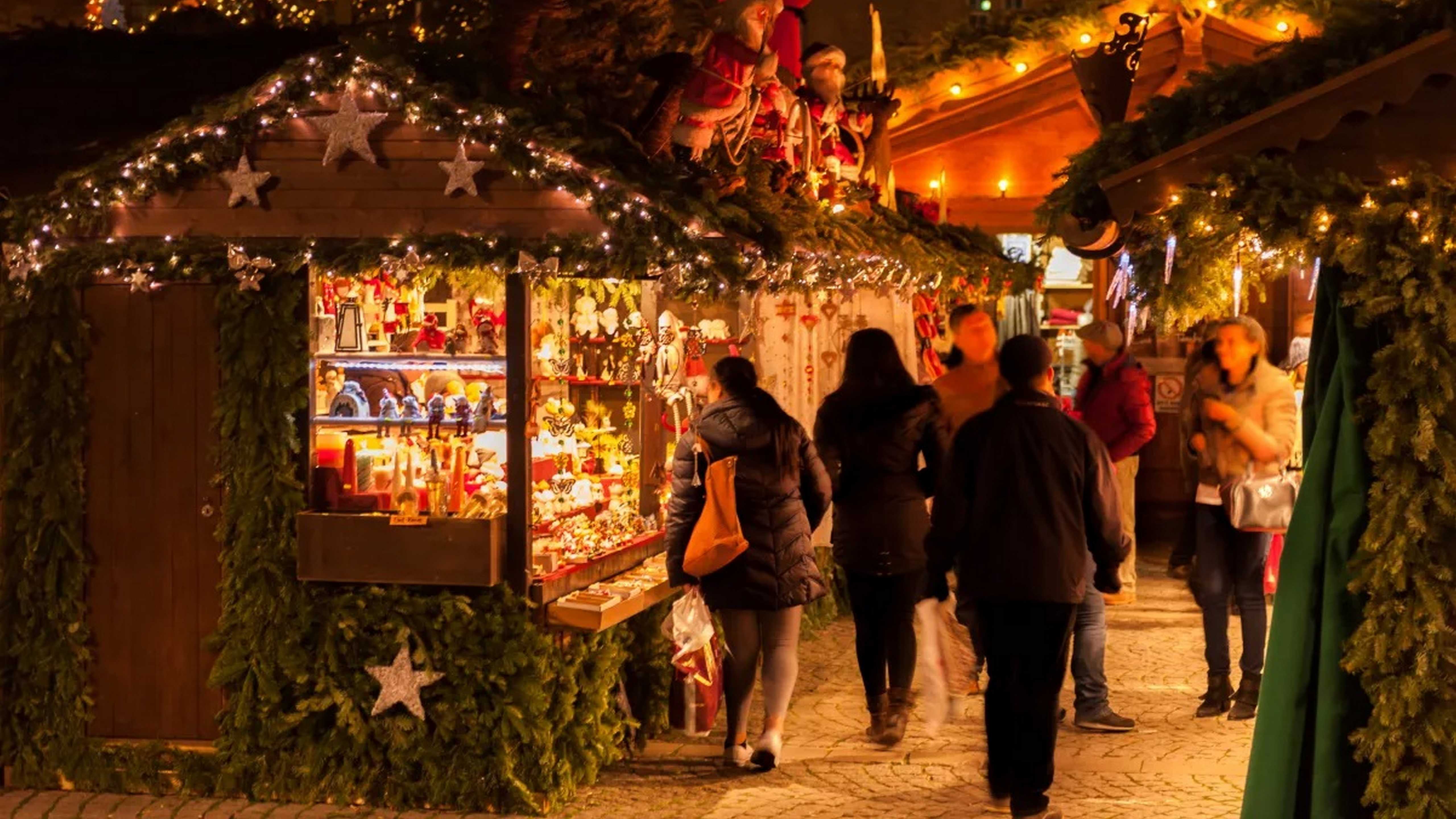 Bordeaux et son Marché de Noël sur les Allées de Tourny